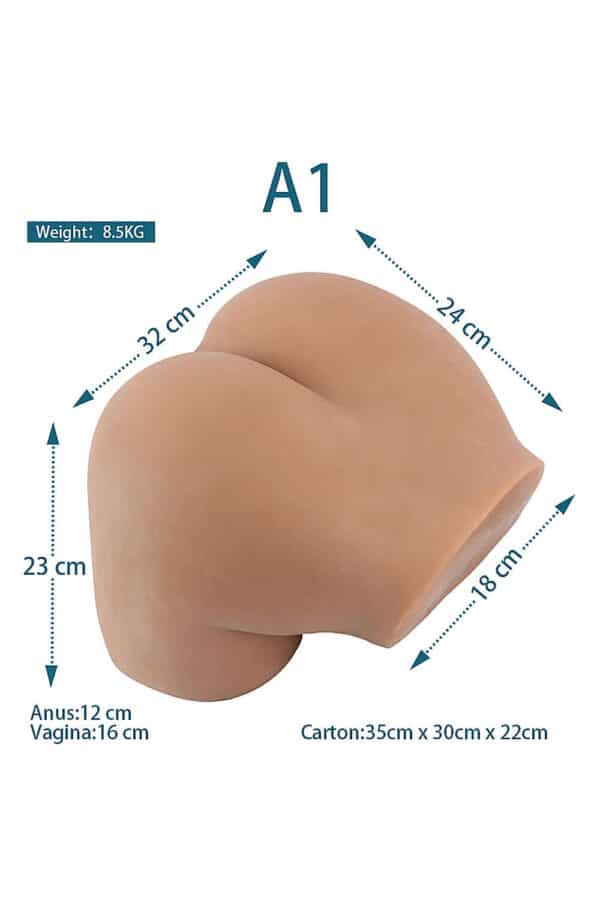 adult half torso sex toy